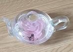 theepotje art glass Dynesty Edinburgh, volgnr 50, Antiek en Kunst, Ophalen of Verzenden