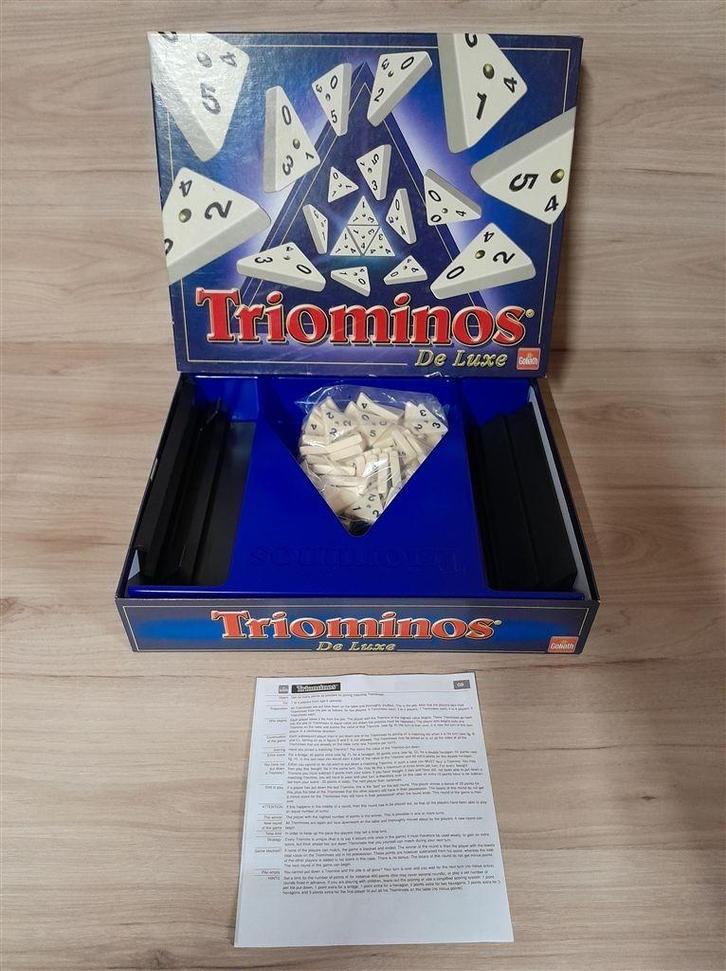 triominos de luxe [s1198], Hobby en Vrije tijd, Gezelschapsspellen | Bordspellen, Zo goed als nieuw, Ophalen of Verzenden