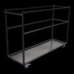 Transportkar voor barkruk, Ophalen, Zo goed als nieuw, Grijs