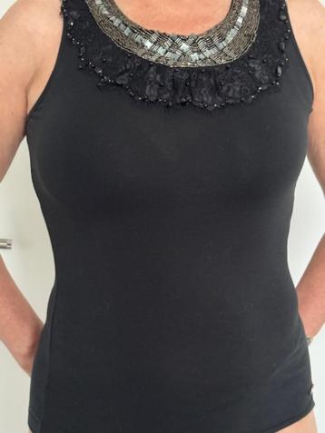 Top Liu Jo met glitter  zilver en kralen  beschikbaar voor biedingen