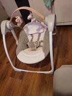 Bright Starts Ingenuity Comfort2Go Portable Swing Flora, Ophalen, Zo goed als nieuw, Overige merken