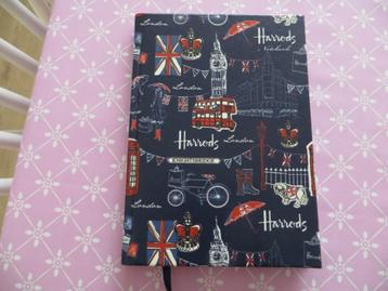 Notitieboek/Harrod's/Knightsbridge/dagboek/Engeland beschikbaar voor biedingen