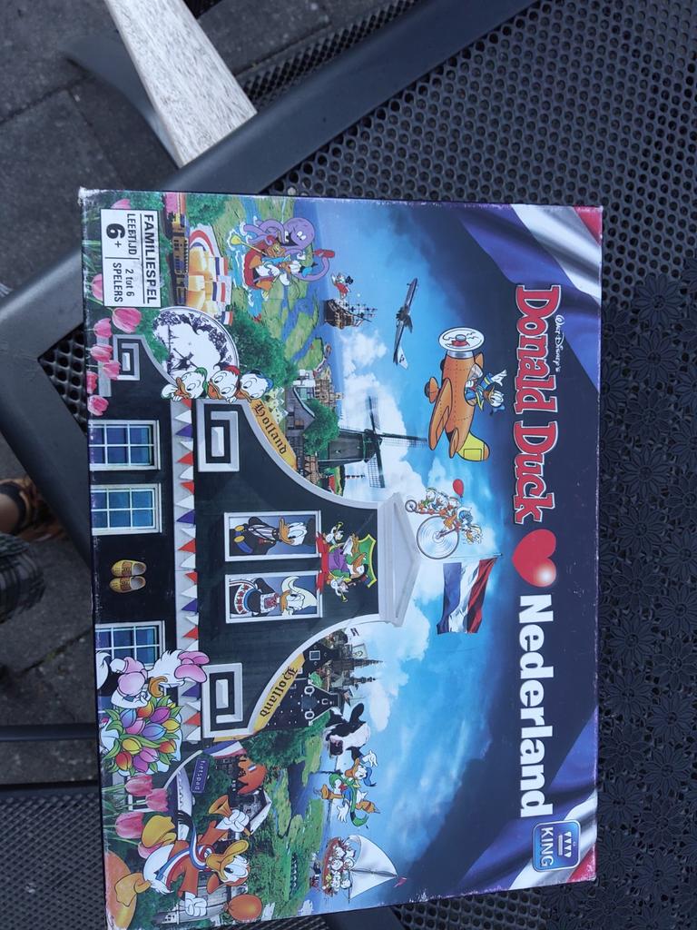 Bordspel donald duck nederland, Hobby en Vrije tijd, Gezelschapsspellen | Bordspellen, Ophalen of Verzenden, Zo goed als nieuw