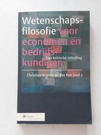 Wetenschapsfilosofie voor economen en bedrijfskundigen, Ophalen of Verzenden, Zo goed als nieuw, Christian Krijnen; Bas Kee