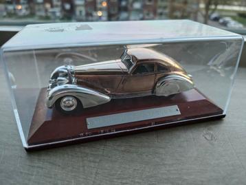 Modelauto Mercedes-Benz 500k - Verchroomd - Schaal 1:43 beschikbaar voor biedingen