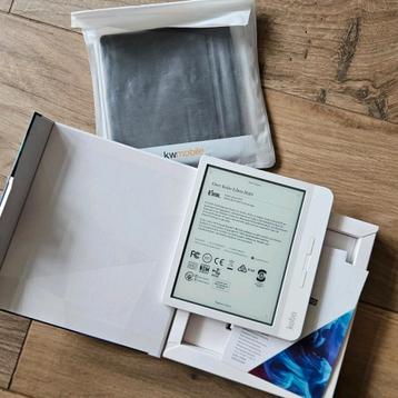 Zgan Kobo Libra H2o ereader met nieuwe sleepcover  beschikbaar voor biedingen