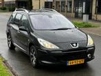 Peugeot 307 SW 2.0-16V Oxygo AUTOMAAT 7-PERSOONS | INRUILKOO, 745 kg, Stof, Zwart, 4 cilinders