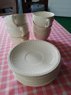 6 kop en schotels wedgwood, Ophalen of Verzenden, Zo goed als nieuw, Kop en/of schotel