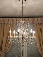Kristallen Kroonluchter met 6 armen, Ophalen, Zo goed als nieuw