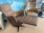 Gealux ata op stoel relax fauteuil gratis bezorgd/garantie, Ophalen of Verzenden, Nieuw, Leer