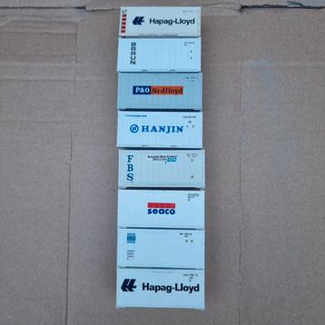 CONTAINER REEFERS KOELDOZEN H0 beschikbaar voor biedingen
