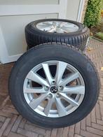 Set winterbanden met alu velgen voor Mazda CX 5, Ophalen, Gebruikt, 17 inch, Winterbanden