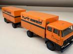 Vintage DAF Truck met Aanhanger - Kurt Ewald, Ophalen of Verzenden, Gebruikt, Overige merken