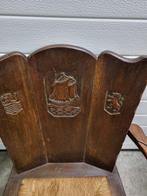 wapenstoel ZEELAND eikenhout, Ophalen of Verzenden