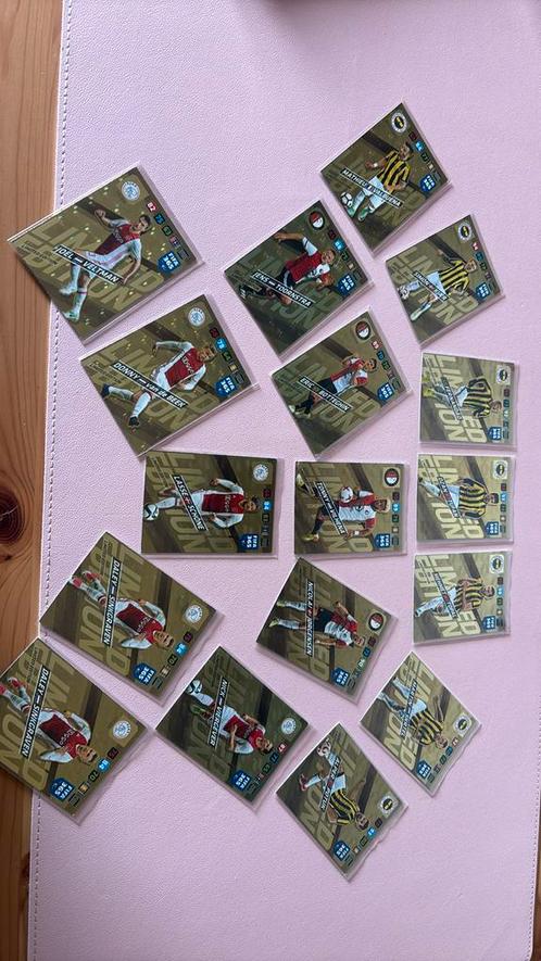 Panini adrenalyn xl fifa 365. Limiteds seizoen 2018, Hobby en Vrije tijd, Stickers en Plaatjes, Zo goed als nieuw, Meerdere plaatjes