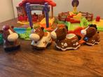 Zoef zoef manege 3 paarden,1 veulen, Kinderen en Baby's, Speelgoed | Vtech, Ophalen, Zo goed als nieuw, 2 tot 4 jaar