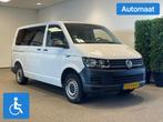 Volkswagen Transporter L1H1 Rolstoelbus Automaat, Auto's, Bestelauto's, 12 maanden, Stof, Gebruikt, Zwart