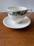 "Wedgwood Stratford" Cappuccino/Chocolade Kop en Schotel, Ophalen of Verzenden, Zo goed als nieuw, Overige stijlen, Kop(pen) en/of Schotel(s)