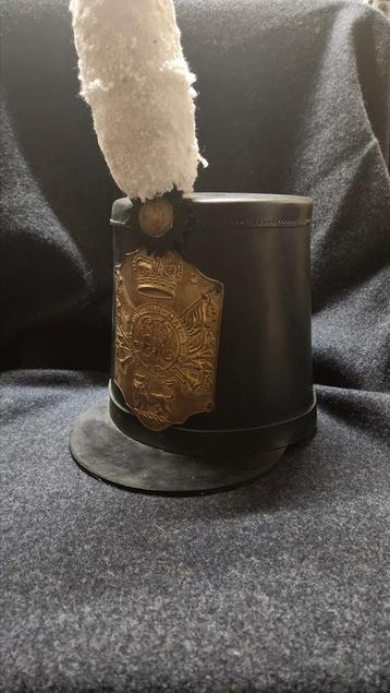 Reenactment shako Napoleontisch Brits beschikbaar voor biedingen