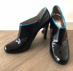 Lak Zwarte enkellaarsjes met hak Marc Jacobs, Ophalen of Verzenden, Zo goed als nieuw, Zwart, Lage of Enkellaarzen