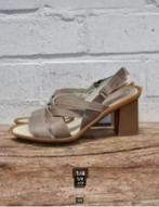 El Naturalista - Leren sandalen met hak maat 41 - Nieuw, Kleding | Dames, Schoenen, Nieuw, El Naturalista, Beige, Sandalen of Muiltjes