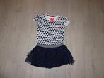 blauw zomerjurkje met hartjes van Z8, maat 116/122, Ophalen of Verzenden, Zo goed als nieuw, Meisje, Jurk of Rok