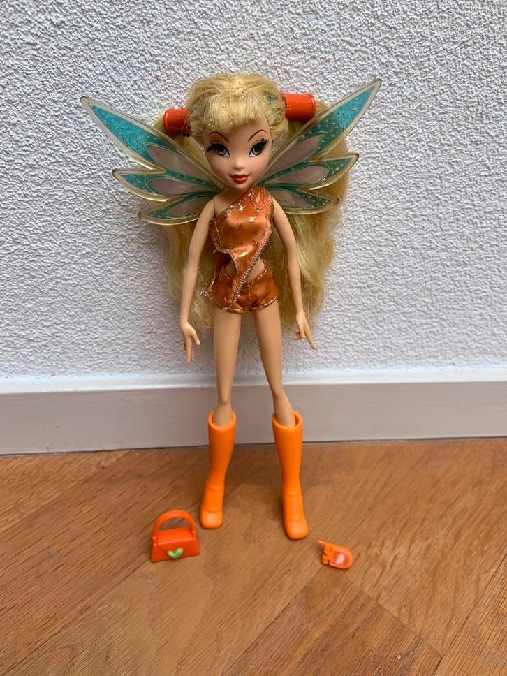 Winx Club Stella Pixie Magic Fairy, Verzamelen, Poppen, Zo goed als nieuw, Fashion Doll, Ophalen of Verzenden