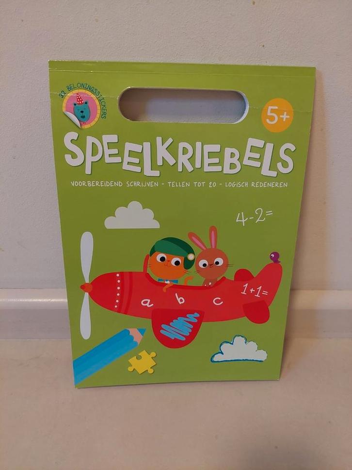 Speelkriebels/ vanaf 5 jaar, Kinderen en Baby's, Speelgoed | Educatief en Creatief, Zo goed als nieuw, Puzzelen, Taal en Lezen