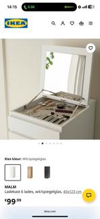 Ikea Malm ladekast - Stijlvol en praktisch!, Ophalen, Kunststof, Gebruikt, 100 tot 150 cm