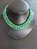 Amazoniet ketting vintage, Ophalen of Verzenden, Overige materialen, Ketting