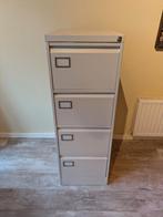 Metalen Archiefkast 4 lades - Goede staat, Huis en Inrichting, Kasten | Roldeurkasten en Archiefkasten, Ophalen, Minder dan 50 cm