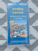 Lesbos topografische kaart wandelkaart wegenkaart, Boeken, 1800 tot 2000, Europa Overig, Ophalen of Verzenden, Landkaart