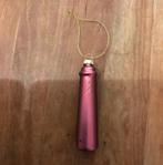 Aubergine glazen kerstbal ‘Amsterdammertje’, Ophalen of Verzenden, Nieuw