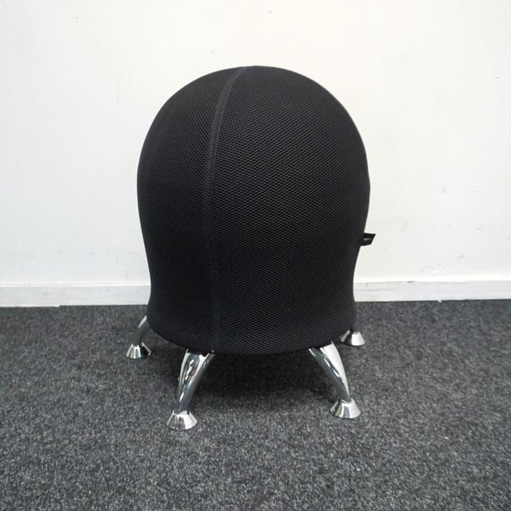 SITNESS 5 | Zitbal Zwart Stof  | Ergonomisch Zitten, Huis en Inrichting, Bureaustoelen, Zo goed als nieuw, Balstoel, Zwart, Ergonomisch