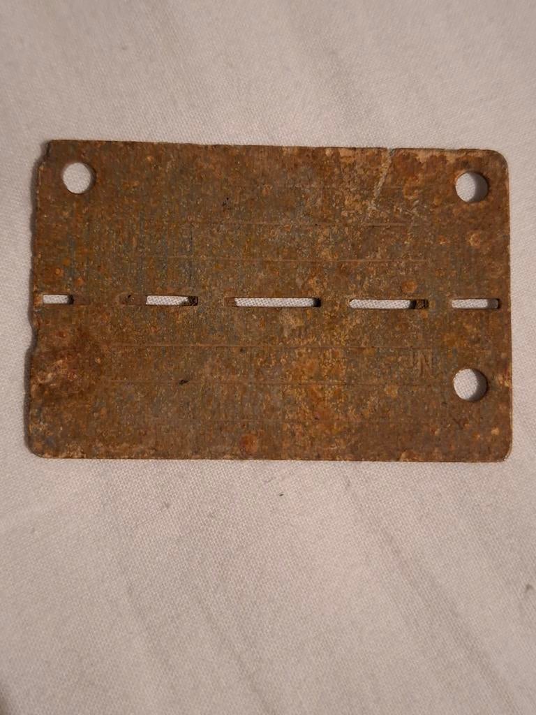 Duitse WO2 Stallag EKM blanco, Verzamelen, Militaria | Tweede Wereldoorlog, Ophalen of Verzenden, Overige soorten, Duitsland, Embleem of Badge