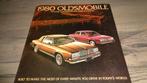 USA Folder  OLDSMOBILE  1980, Verzenden, Zo goed als nieuw, Overige merken