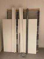 Ikea bed wit 200x140 cm met lattenbodems, Huis en Inrichting, Slaapkamer | Bedden, Ophalen, Wit, Tweepersoons, 140 cm
