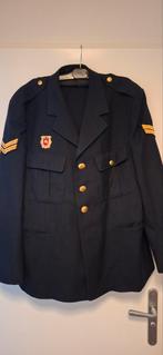 Brandweer Uniform Jas incl pantalon, Ophalen of Verzenden