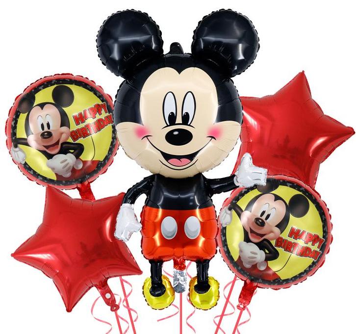 Disney Mickey Mouse - Folie Ballonnen Set / Ballon, Hobby en Vrije tijd, Feestartikelen, Nieuw, Versiering, Verjaardag, Ophalen of Verzenden