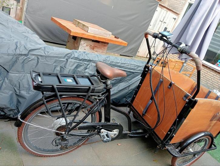 Elektrische bakfiets kleiler, Fietsen en Brommers, Fietsen | Bakfietsen, Zo goed als nieuw, 4 kinderen of meer, Ophalen of Verzenden