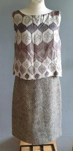 Maliparmi jurk, Kleding | Dames, Jurken, Maat 38/40 (M), Beige, Ophalen of Verzenden, Zo goed als nieuw