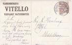 Reclamekaart 1921 - Vandenbergh Vitello Boter Zuivel Reclame, Verzamelen, Ansichtkaarten | Themakaarten, Ophalen of Verzenden