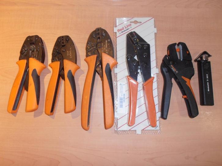 WEIDMULLER gereedschap krimptangen striptang kabelontmantel., Doe-het-zelf en Verbouw, Gereedschap | Handgereedschap, Zo goed als nieuw