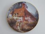 Franklin Mint bord 'The COTTAGE GARDEN' door Helen Allingham, Ophalen of Verzenden, Zo goed als nieuw, Porselein, Bord of Schaal