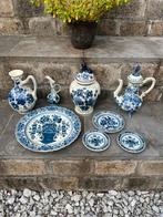 Lot van 8 origineel Delfts Blauwe handbeschilderde items, Ophalen
