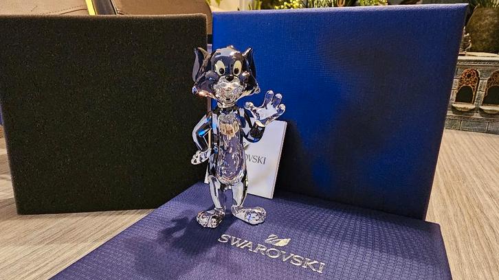 Swarovski Tom & Jerry: Tom! NIEUW!, Verzamelen, Swarovski, Nieuw, Figuurtje, Ophalen of Verzenden