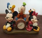 Walt Disney World Best Friends Quartz klok, Ophalen of Verzenden, Goofy of Pluto, Zo goed als nieuw, Beeldje of Figuurtje