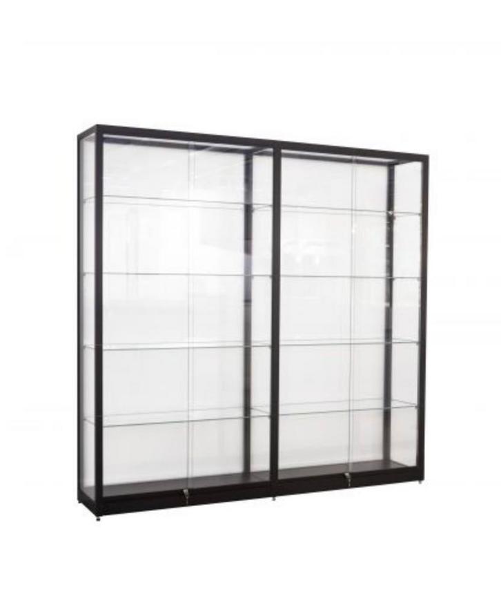 Vitrinekast gezocht 200 x 200 cm 2 meter vitrine kast buffet, Huis en Inrichting, Kasten | Vitrinekasten, Gebruikt, 150 tot 200 cm