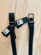 Twee echt leren/lederen broek riemen, Antony Morato, nieuw, Ophalen of Verzenden, Zo goed als nieuw, Zwart, 115 cm of meer
