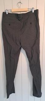 Lindbergh White Slim Fit Heren Broek Grijs Maat 50 Nieuw, -, Maat 48/50 (M), -, Nieuw